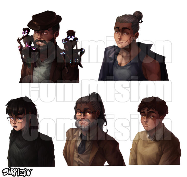 Portraits do Enterrados - gabsszika